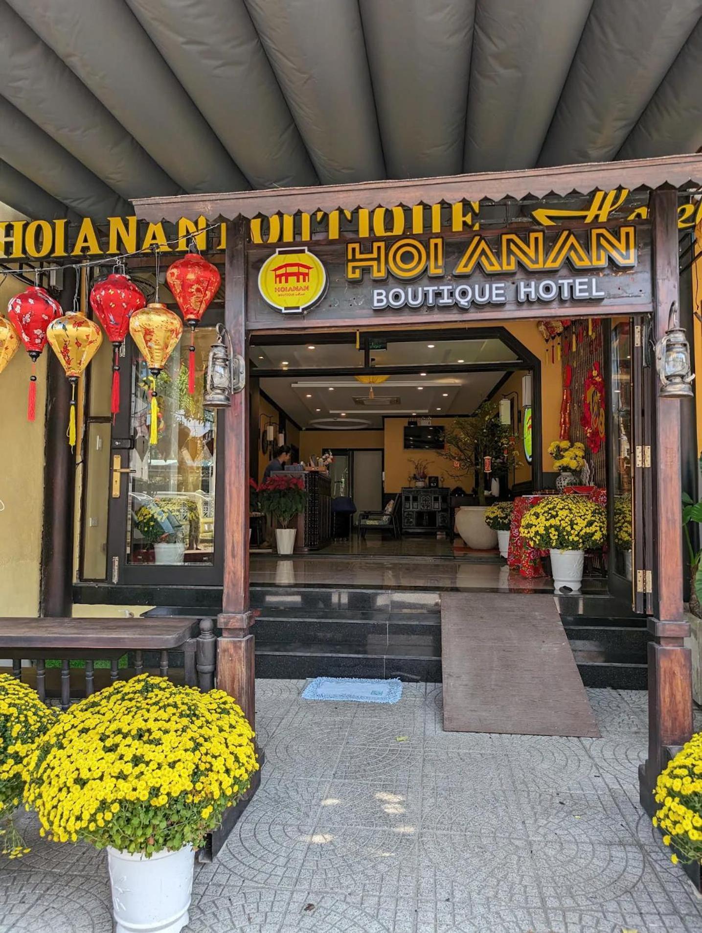 Hoianan Boutique Hotel Hoi An Exterior photo